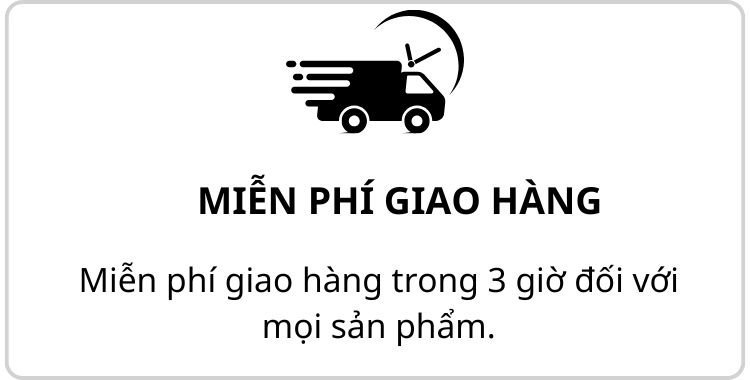 Miễn phí giao hàng